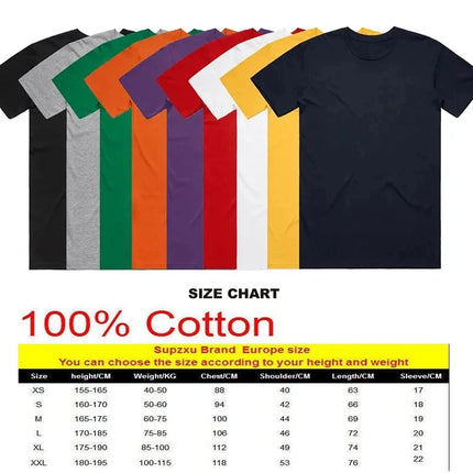 EU Size Custom Team T-shirt for Women, Add Your Own Design in Front and Back, Print and Text, High-quality T-shirt for Men