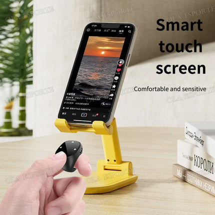 Remote Control Suitable for IOS Bluetooth Page Turning Ring Camera Remote Control Function Compatible Smart Fingertip Rings 2025