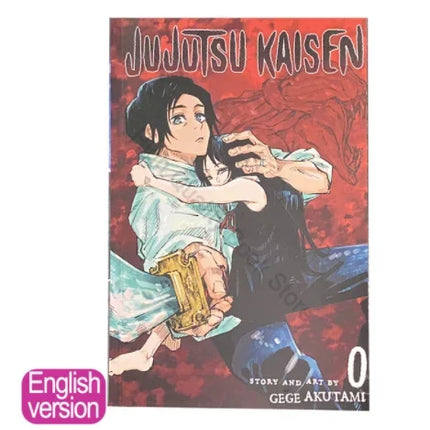 1 Book Anime Jujutsu Kaisen Japan Youth Teens Fantasy Science Mystery Suspense Manga Comic Book English Split for sale livre