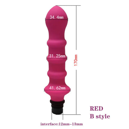 Female Masturbator Fascia Gun Adapter Attachements  Massage Head to silicone Dildo Sex Toys for Women Vibrators Penis Masturbati