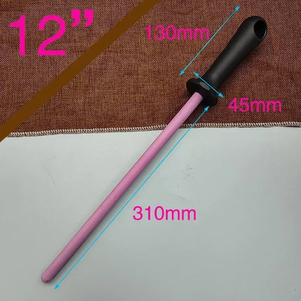 Diamond Sharpening Rod Tungsten Steel Carbon Steel  Kitchen Gadgets Slaughterhouse Butcher Ceramic Household Knife Sharpener