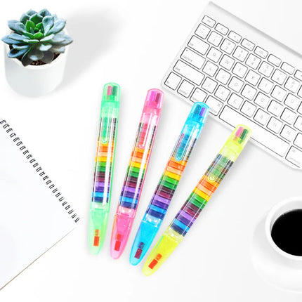 2026 Creative Stationery 20-color Children's Drawing Toy Crayons Baby Funny Creative Education Paint Children's Graffiti Pen