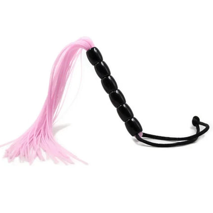Premium Leather Fetish Kit - Spanking Paddle, Flogger, Riding Crop & Feather Tickler, Adult Bondage Play Toys