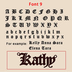 Font 9 / Gold