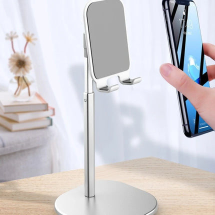 Ins Cellphone Bracket Foldable Lazy Tablet Universal Mobile Phone Stand Aluminum Alloy Live Streaming Cell Accessories Phones