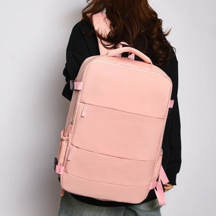 Couples Leisure Lightweight Backpack Travel Backpack Female New Backpack Student Schoolbag Large Capacity Travel Commuter Luggag