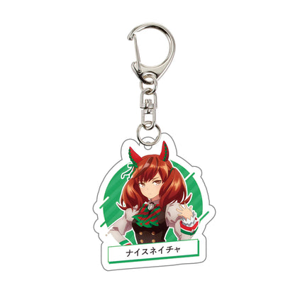 Fans gifts Anime keychains Acrylic Stand Ornaments Uma Musume Pretty Derby Oguri Cap Silence Suzuka Agnes Tachyon Clear Bliss