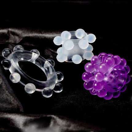 New Penis Ring Reusable Cock Ring Penis Enlargement Male Delayed Ejaculation Adult Sex Toys For Men Chastity Rings Sex Shop