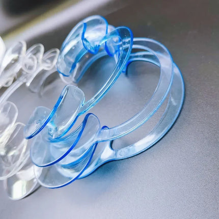 100Pcs Dental C Shape Mouth Opener Lip Cheek Retractors Teeth Whitening Mouth Gag Spreader Dentistry Dentist Accessories