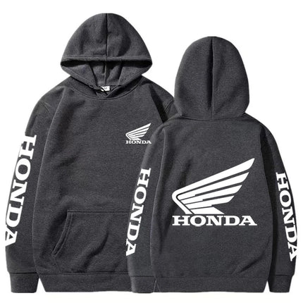 Honda Motorcycle Racing Team Competition 2025 New Men's Hoodie Spring and Autumn Fashion Outdoor Women's Sports Shirt