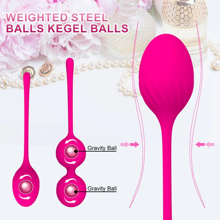 Kegel Balls Vibrator Vibrating Egg Sex Toys for Woman Vaginal Tight Exercise Ben Wa Geisha Muscle Shrink Adult Sex Toys 18+