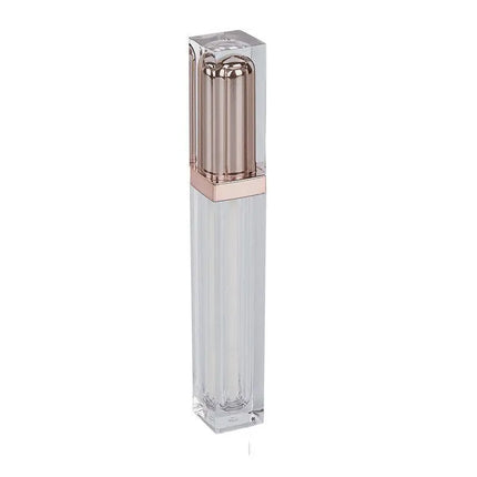 10/30/50pcs 7ml Empty Lip Gloss Tubes Rose Gold Makeup Concealer Containers Brush Cosmetic Lip Glaze Silver Lipstick Packing