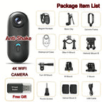 4K Anti Shake(Black) / With 64G TF Card / China Mainland