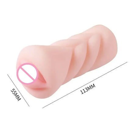 Male Masturbator Realistic Vagina Anal Blowjob Portable Masturbation Cup Soft Real Skin Pocket Pussy 18+ Erotic Sex Toys for Men