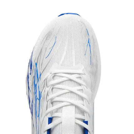 New Couple Sports Shoes Heartbeat Popcorn Carbon Plate Soft Sole Running Shoes for Men Women Fashion Casual Student Sneakers