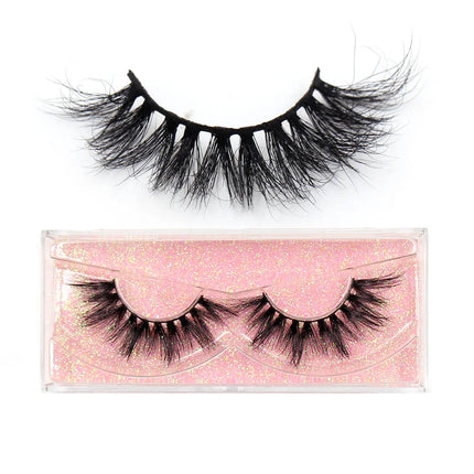 LEHUAMAO 3D Mink Lashes Makeup Eyelashes Fluffy Natural long fake lashes Full stripe reusable False Eyelash Extension 1 Pair