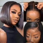 4x4 Glueless Wig / 14inches / 250%|france