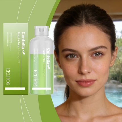 Matcha Cleansing Oil - Gentle Daily Cleanser for Moisturizing and Caring for Facial Skin, Refreshing Face Care Oil