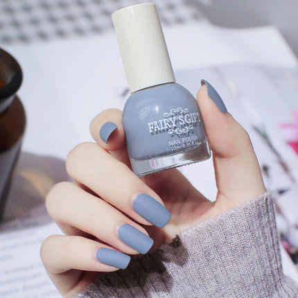 10ml Matte Nail Polish Convenient Water Proof Dry Quickly Resin Matte Set Nail Supplies for Professionals