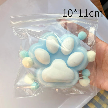 Sticky Cat Paw Decompressin Toys Stress  Relief Relax Toys Giant Paw Pinching And Decompressing Toy Party children Favors Gifts