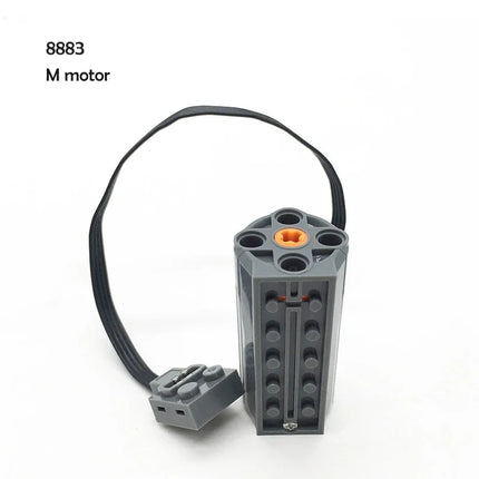 Building Blocks Toys MOC Technical Part Motor Set for Kids Compatible All Brands Small Size 8884 8885 PF Model Servo Accessories