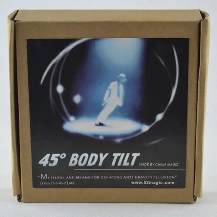 Magic Tricks The Lean 1 Body Tilted 45 Degrees to Parallel Tumbler  (Not include Shoes) Stage Illusion Props Mentalism