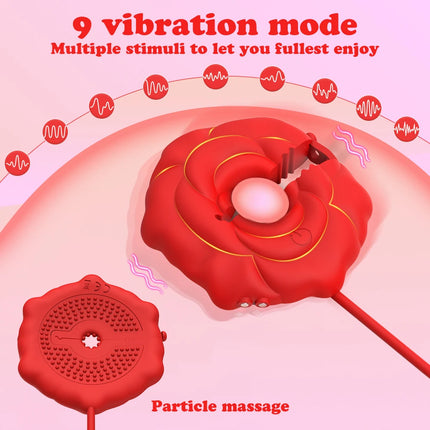 Vibrating Nipple Clamps Adult Toys Breast Clip Vibrator APP Control Chest Massage Tease Nipple Stimulation Sex Toys for Women