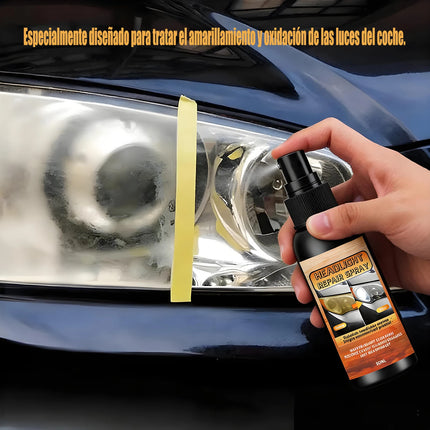 Universal Headlight Repair Kit - Remove Yellowing and Scratches, Restore Clarity - Car Headlight Lens Polishing