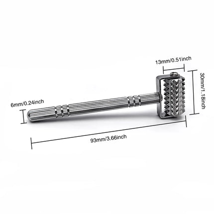 BDSM Metal Handheld Roller Massager Precision Rolling Beads for Sensitive Area Stimulation Couple's Foreplay Toys Adult Sex Toy