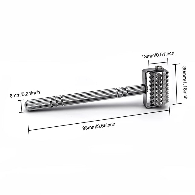 BDSM Metal Handheld Roller Massager Precision Rolling Beads for Sensitive Area Stimulation Couple's Foreplay Toys Adult Sex Toy