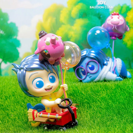 Genuine Pixar Cosbi Balloon Collection Mystery Blind Box Mini Action Figure Desktop Decor Collectible Toy Gift For Anime Fans