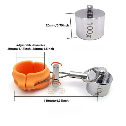 Penis Trainer Adjustable Weight Weight-Bearing Exercise For Testicles Dick Strength Training Sex Toy Adult Men Toys