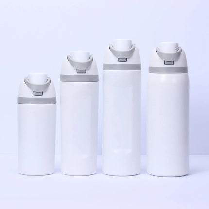 Portable Double-Sided Sport Water Fruit Cup Large Capacity Vacuum Insulated Stainless Steel 304 Two-Way Drinking Insulation Cup