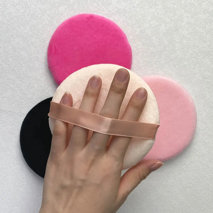 4pcs Add a large makeup sponge powder puff for soft face