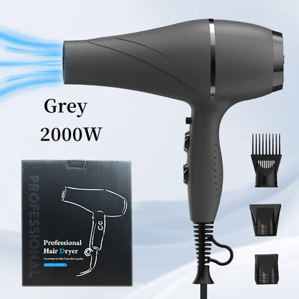2025 Amazon's Same High-Speed Hair Dryer 2400W High-Power Quick Drying Hair Salon Dedicated Hair Dryer New Product