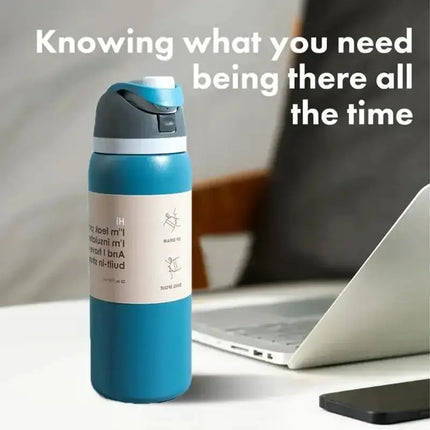 1Pc Vacuum Flasks & Thermoses Water Bottle Drinkware Thermo Tumbler Stainless Steel Thermal Mug Original Cold Hot Coffee