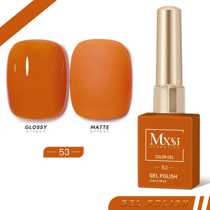 Mxsi Nails Polish 60 Colors Semi Permanent Nail Polish 15ml UV Lamp Nail Polish Hybrid Nail Art Salon Varnish Not Set
