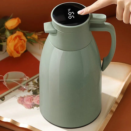 Large Capacity Thermos Kettle Thermal coffee Kettle Hot Water Bottle Coffee Thermal Bottle Large Capacity Glass Liner