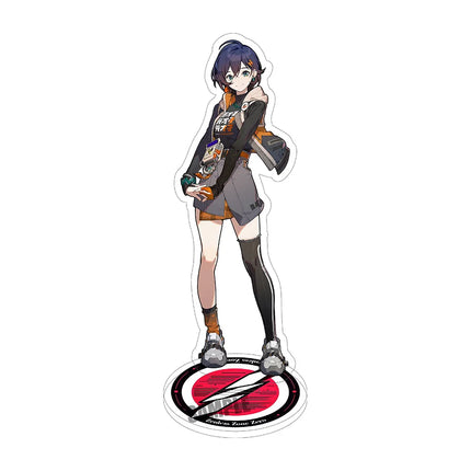 Game Zenless Zone Zero Sunna Cissia Promeia Hoshimi Miyabi Anime Acrylic Stand Model Plate Keychain Desk Decor Collection gift