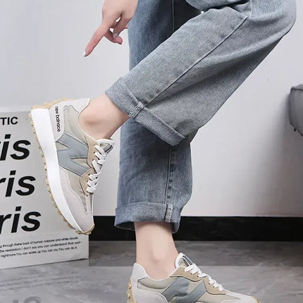 New Women's Causal Sneakers Summer Shoes Woman Fashion Breathable Lace Up Sports Shoes for Women Platform Walking Designer Shoes