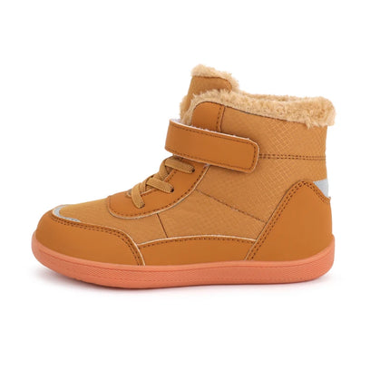 2024 Kids Wide Toe Barefoot Snow Boots | Boys/Girls Winter Minimalist Sneakers | Girls Boys Warm Boot Toddler Little Big Kids