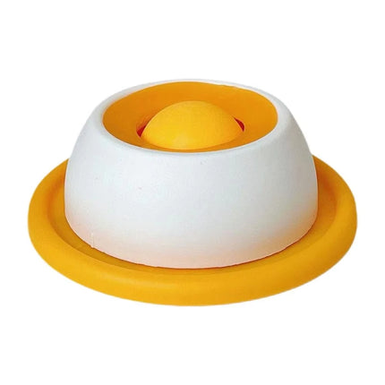 Pet Slow Licking Bowl For Dogs/cats, Non-slip Interactive Puzzle Toy, Healthy Slow Feeder, Reduces Boredom Anxiety, Fun Licking