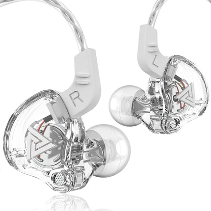Original QKZ AK6 AKX In Ear Earphone Dynamic Driver Unit Headphone With Mic Stereo Sports HIFI Subwoofer Headset Monitor Earbuds