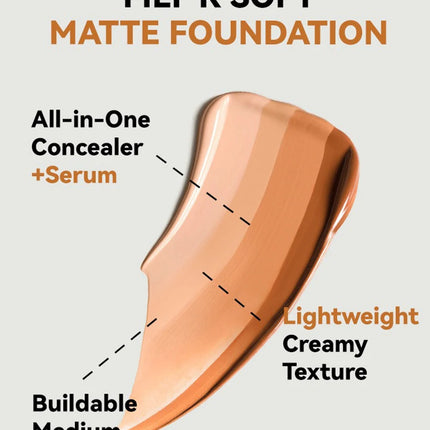 Face Foundation Cream Waterproof Long-Lasting Oil-Control Matte BB Cream Concealer Liquid Full Coverage Base Professional Makeup