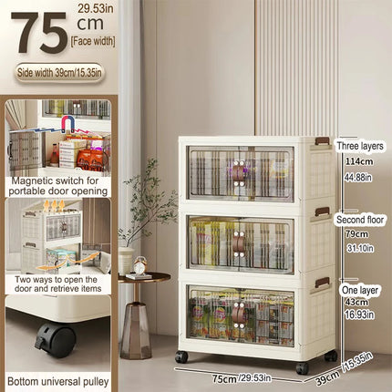 Folding Storage Cabinet Wardrobe / Armoire Rangement Pliable