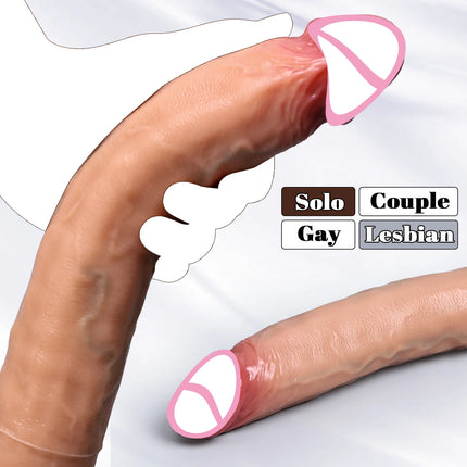 Double Ended Dildos Soft Silicone Long Dildos Penis Vaginal G-spot Massage Orgasm Dick Lesbian Masturbator Butt Plug Sex Toys 18