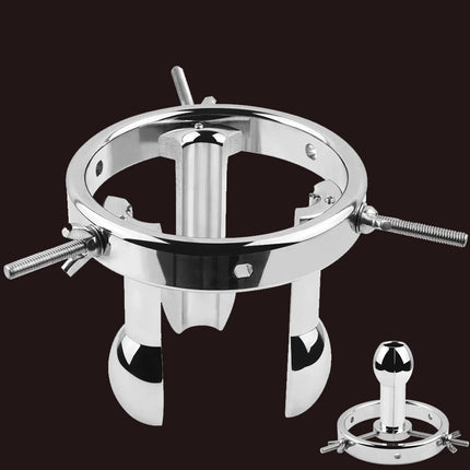 Stainless Anal Expander Adjustable Anal Expander Dilator SM Sex Toys for Men Gay Women Vaginal Anal Butt Plug Stretcher