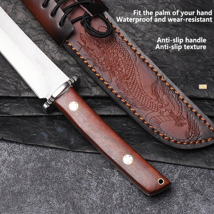 High-hardness Japanese Kitchen Knife Stainless Steel Cooking Knife Butcher's Professional Lamb And Beef Cutting And Boning Knife