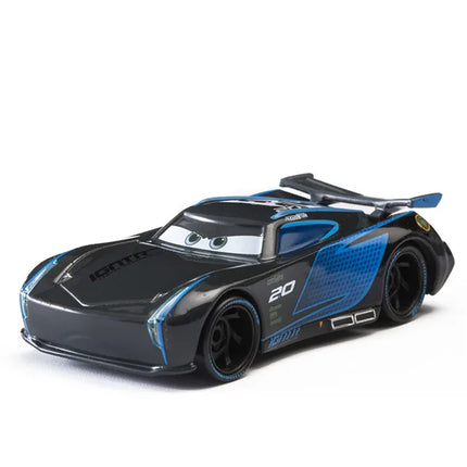 Cars toy Pixar Cars Toy Lightning McQueen Jackson Storm Mater Sally Sheriff 1:55 Diecast Model Car Toy Children Birthday Gift