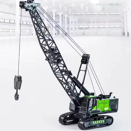 Plastic Vehicle Education + Diecast Excavator Tractor Cement Truck Car Bulldozer Crane Toy Model Wholesale Boy Gift Digger Alloy